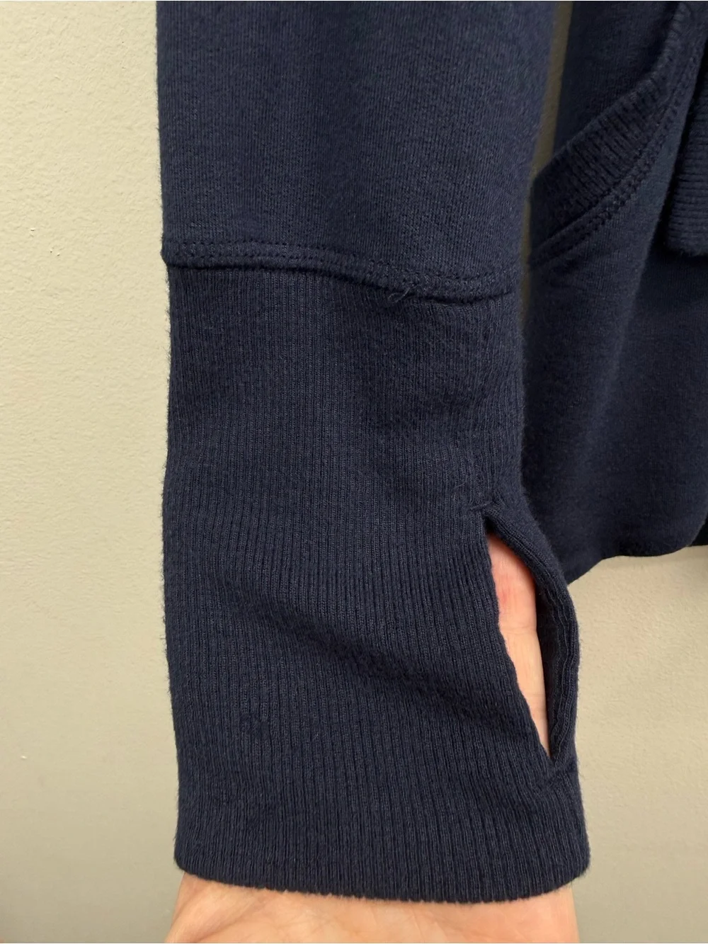 Athleta size Medium Women’s Blue Nirvana Pranayama Wrap Cardigan Sweater